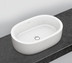 Раковина для ванної накладна Villeroy & Boch колекція Architectura біла 41266001