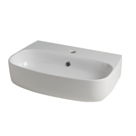 Раковина для ванной накладная/подвесная Kerasan Nolita 60X45 санфарфор белая матовая 534130