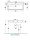 Раковина для ванної підвісна Globo STOCKHOLM 102x45x13 см без отворів під змішувач біла LA102.BI