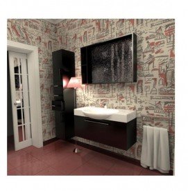 Раковина для ванной Marmorin Carme 130х55 см литой камень белый 260 130 020 xx x