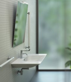 Раковина для ванної підвісна Catalano Sfera Comfort 60х55 без переливу кераміка колір білий 160HENO00