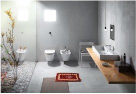 Раковина для ванной подвесная GSI Kube 100 белая 8923 1 11