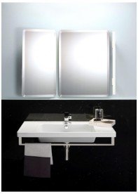 Раковина для ванной подвесная GSI Norm 100 белая 8623 1 11