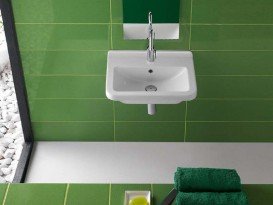 Раковина для ванної підвісна Hatria Erika Pro 55х40 см білий YXBI01