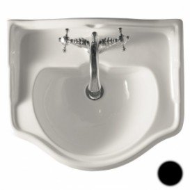 Раковина для ванної підвісна Kerasan Retro чорна 104504