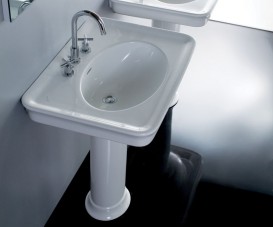 Раковина для ванної підвісна на один отвір Hatria DOLCEVITA 75х57 см Y0EJ01