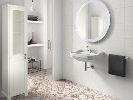 Раковина для ванной подвесная Roca Carmen 65х48 с отверстием под смеситель керамика белая A3270A1000