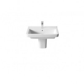 Раковина для ванной подвесная Roca Dama-n 60х46 с одним отверстием под смеситель белая A327784000