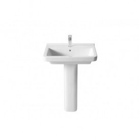 Раковина для ванной подвесная Roca Dama-n 60х46 с одним отверстием под смеситель белая A327784000