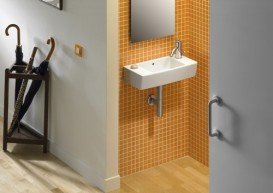 Раковина для ванной подвесная Roca Hall 50х25 керамика белая A325883000