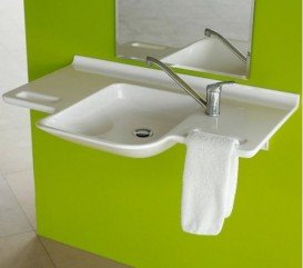 Раковина для ванной Marmorin Uni 85х60 см литой камень белый 550 085 022 xx x