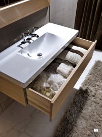 Раковина для ванної прямокутна Kerasan Bentley для меблів 80х50 см біла 393601