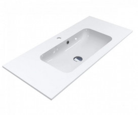 Раковина для ванной Radaway Della 100 100,1х45,1 см искусственный камень белый U121100-01-01