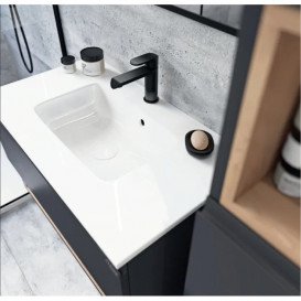 Раковина для ванной Radaway Della 80 80,1х45,1 см искусственный камень белый U121080-01-01