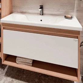 Раковина для ванної Radaway Soft 100х45, 5 см кераміка білий U124100-02-01