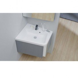 Раковина для ванной Ravak 10° 550 L с отверстием искусственный мрамор белая XJIL1155000