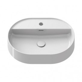 Раковина для ванной Ravak Ceramic Slim Shelf O 55х40 см керамика белый XJX01155003
