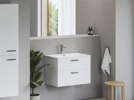 Раковина для ванної кімнати Ravak Chrome Slim 70,5х49 см кераміка білий XJX01170002