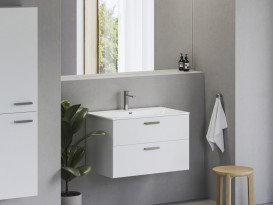 Раковина для ванной Ravak Chrome Slim 80,5х49 см керамика белый XJX01180002