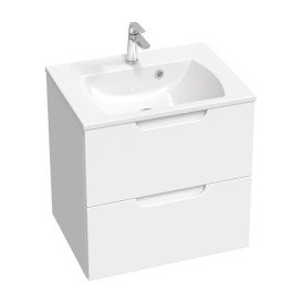 Раковина для ванной Ravak Classic Slim 60х45 см литой мрамор белый XJX01160004