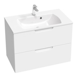 Раковина для ванної Ravak Classic Slim 80х45 см мармур білий XJX01180001