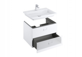 Раковина для ванної кімнати Ravak Comfort 80х46 см кераміка білий XJX01280001