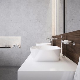 Раковина для ванної Ravak Solo 580 без переливу штучний мармур біла XJX01358000