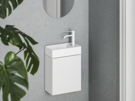 Раковина для ванной Ravak Veda 40х22 см керамика матовый белый XJX0E240002