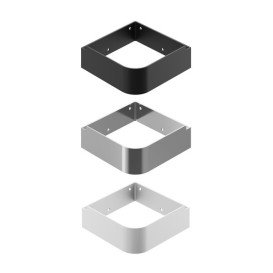 Раковина для ванної Ravak Yard 280 C 28х28 см кутова кераміка антрацит XJX03228000