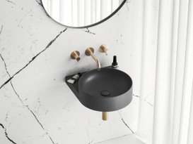 Раковина для ванної Ravak Yard 400 40,5х50 см кераміка антрацит XJX03040000