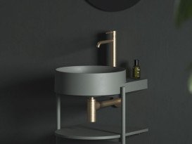 Раковина для ванної кімнати Ravak Yard 400 40,5х50 см кераміка Grey Green XJX08240000