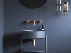 Раковина для ванної кімнати Ravak Yard 400 40,5х50 см кераміка Deepsea Blue XJX07040000