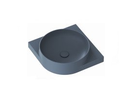 Раковина для ванної кімнати Ravak Yard 450 C 45х45 см кутова кераміка Deepsea Blue XJX07045000