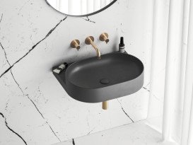 Раковина для ванной Ravak Yard 600 60,5х50 см керамика антрацит XJX03060000