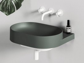 Раковина для ванної Ravak Yard 600 60,5х50 см кераміка Grey Green XJX08060000