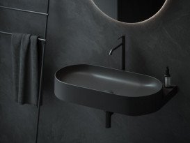 Раковина для ванної Ravak Yard 800 80,5х50 см кераміка антрацит XJX03280002