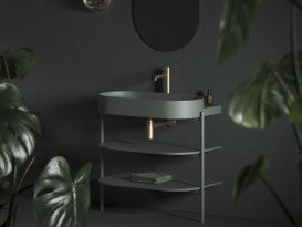 Раковина для ванной Ravak Yard 800 80,5х50 см керамика Grey Green XJX08280000