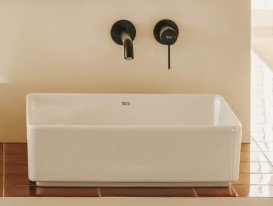 Раковина для ванной Roca Tura 45х35 см сантехническая керамика белый A327691000