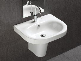 Раковина для ванної з одним отвором підвісна Hatria DAYTIME 62х50 см Y0YT01