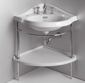 Раковина для ванної Simas Arcade підвісна/накладна 57,5х53 см фаянс білий AR 884