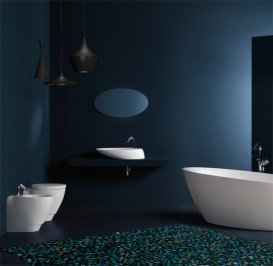 Раковина для ванної Simas Bohemien накладна 76х46 см фаянс білий BO 12