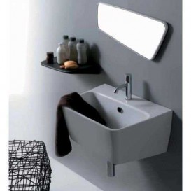 Раковина для ванной Simas Degrade подвесная 60х45 см фаянс белый DE 13