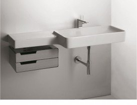 Раковина для ванної Simas Flow підвісна 115х50 см фаянс білий FL 03