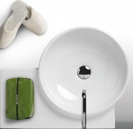 Раковина для ванной Simas Flow подвесная 63,5х49,5 см фаянс белый FL 04