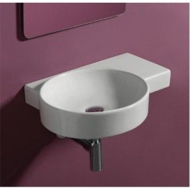 Раковина для ванной Simas Flow подвесная 63,5х49,5 см фаянс белый FL 04