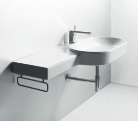 Раковина для ванной Simas Flow подвесная 115х50 см фаянс белый FL 22