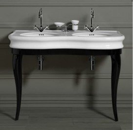 Раковина для ванной Simas Lante подвесная/накладная 120х54 см фаянс белый LA12