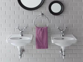 Раковина для ванної Simas Londra підвісна 38х31 см фаянс білий LO 944