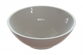 Раковина для ванної Snail Камелія Ø42,5 см ливарний мармур білий 147