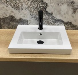 Раковина для ванной VBI Acquaro 57×39 см керамика белый VBI-018057